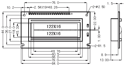 SMG12232A2˜ʈDcҺ@ʾģK(LCM)ʾDƬ